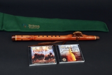 Eastern Red Cedar Native American Flute, Minor, Mid A-4, #D21J